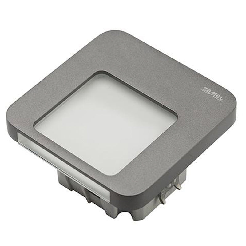 LEDIX MOZA 73x73 lak.grafitgrå 3100K 1W Ra80 31Lm