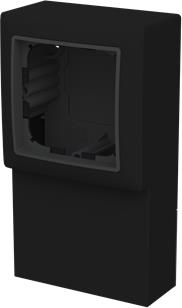 B55 PANELUNDERLAG, 1 MODUL, MAT SORT