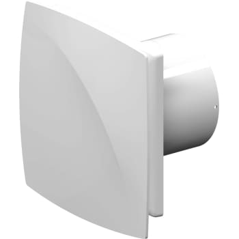 Ventilator Pro 90 med tidsstyring, Ø100 mm, hvid