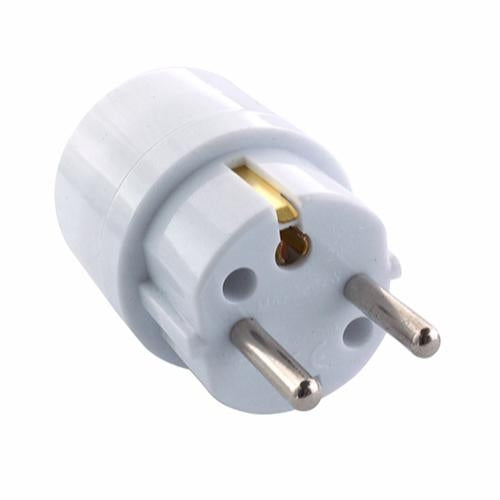 Hybridstikprop, adapter fra DK til schoko stik.