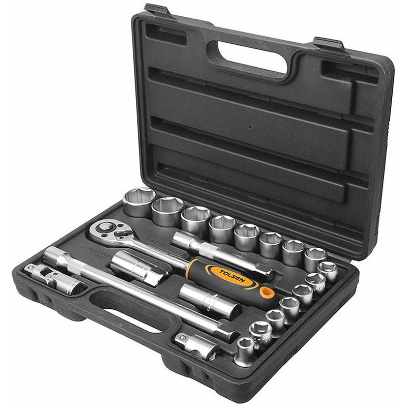 Topnøglesæt ½”, 22 dele