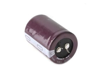 10000uF / 80V lodret elektrolyt, snap-in, Ø35x50mm (85°C)