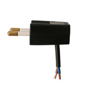 Vinkel stikprop sort