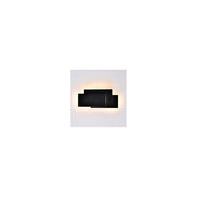 V-Tac 12W LED væglampe - Indendørs sort, IP20, inkl. lyskilde (230V, 1100lm)