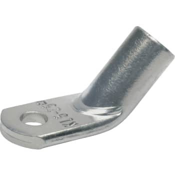 Vinkelkabelsko normal udgave uden inspektionshul 16 mm2 M6 45° vinklet Cu fortinnet