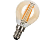 G45 LED Gold kronepære - 240V 4W dæmpbar E14 (2200K)