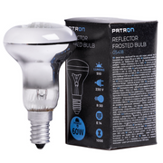 PATRON Glødepære E14 60W Forspejlet Mat