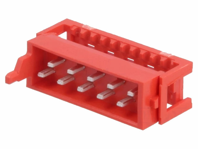 Micro-MaTch fladkabelstik - 10pol (2x5) han, IDC (1,27mm)