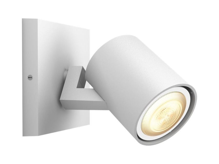 Runner HUE single spot - 1x5W 230V, Hvid