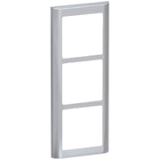 LK Fuga ramme SOFT 63 3x1m - stålmetallic