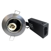 Indbygningsspot 230V GU10 Max 7W LED Børstet