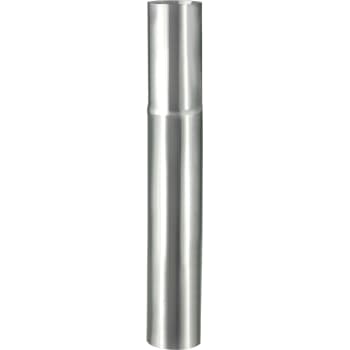 VMZINC skydestykke, ZINC NATUR - Ø 76 mm