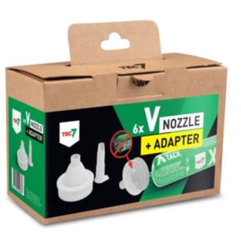 V- dyse + adapter til Tec7 foliepose