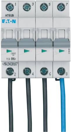 AUTOMATSIKRING B16A 4P 6KA 4M