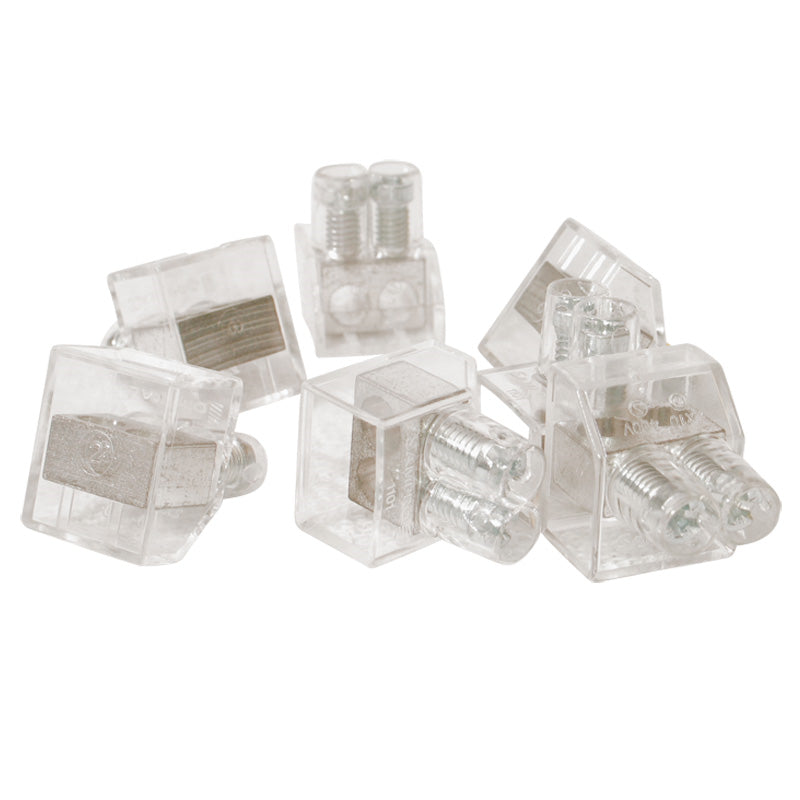 Dobbelt  samlemuffe 2x10mm² klar - 1 stk.