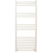 Athena plan håndklædetørrer 1200 x 500 mm hvid (RAL9016).