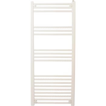 Athena plan håndklædetørrer 1200 x 500 mm hvid (RAL9016).