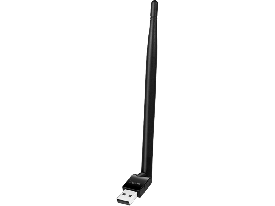 USB 2.0 bluetooth (5.3) adapter, USB-A, m. antenne (150m)