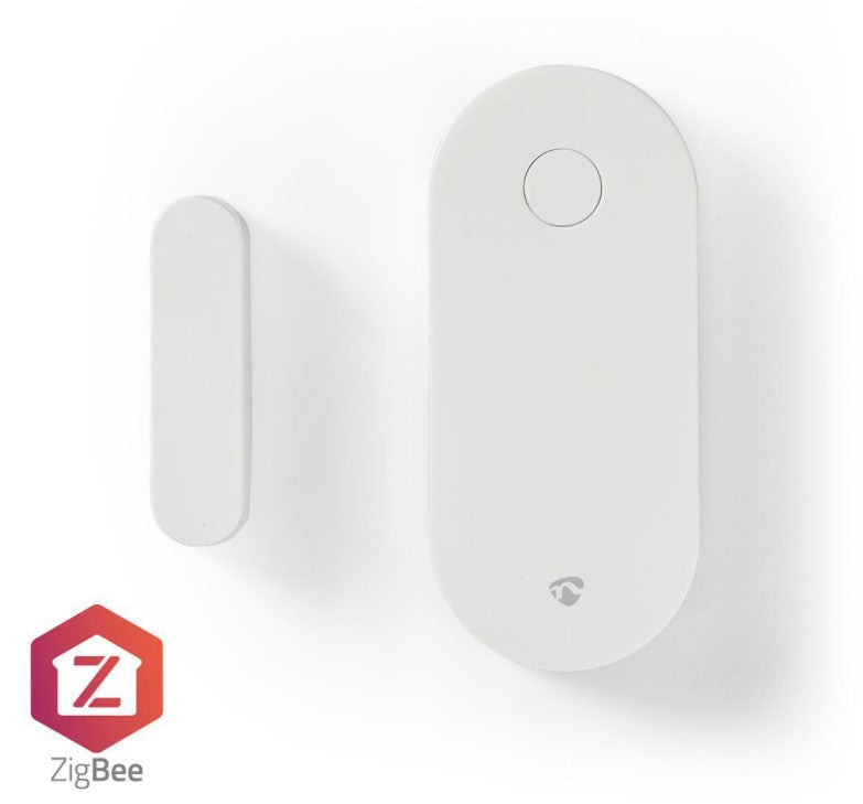 ZigBee Trådløs dør/vinduessensor - 30m, Hvid