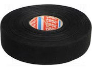 Lærredstape - 38mm bred / 300µm, Sort (25m)