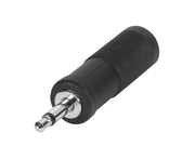 3,5mm mono JACK han til 6,35mm mono JACK hun