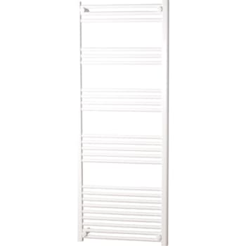 Athena plan håndklædetørrer 1500 x 600 mm hvid (RAL9016).