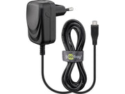 USB netadapter - 5V / 5W, 1 x Micro-USB, Sort