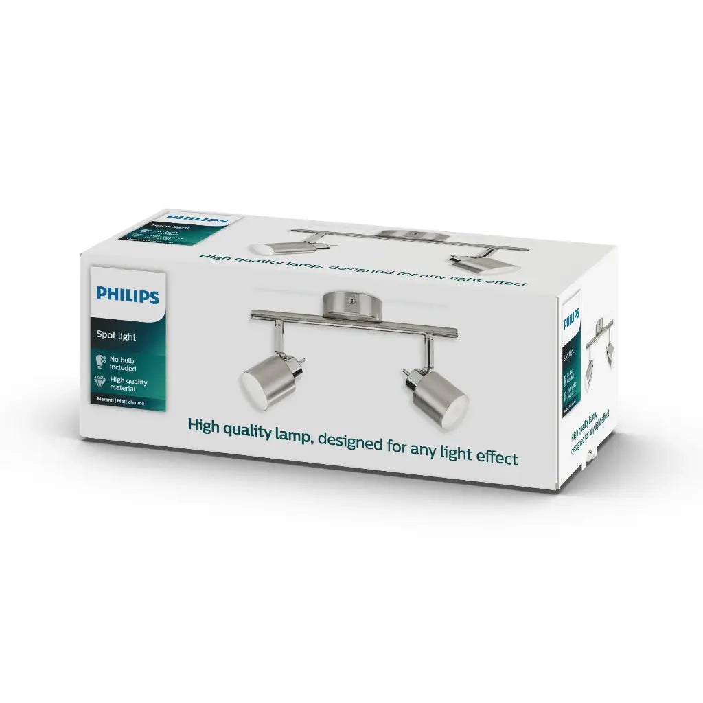 Meranti bar/tube nickel 2x35W 230V