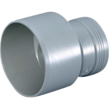 Wavin Ø50 x 40 mm reduktion  PP grå, lang
