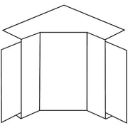 Hjørne indvendig til HF LFH 40060/41 - perlehvid