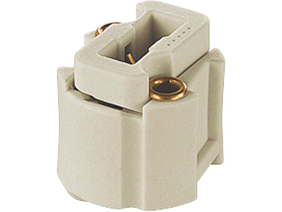 Fatning til G9 pære - Rund, skruemontage