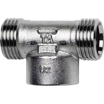 1/2" TA FPL tee nippel/muffe/nippel