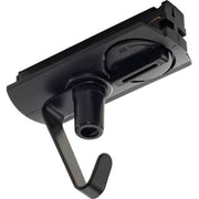 Adapter 1F med krog, sort