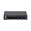 6-Port Unmanaged POE2.0 Gigabit Switch (60W) with 4-Port GbE PoE and 2-Port GbE Uplink PFS3006-4GT-6