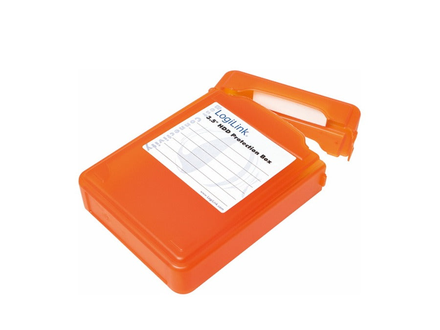Beskyttelses box til 1 x 3,5" HDD, Orange