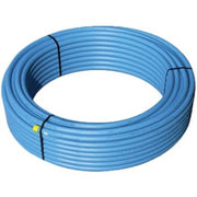 Uponor 50 mm PE80 PN10 SDR11 rør, blå, 50 m, DK-VAND