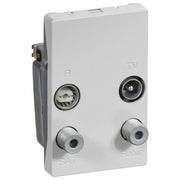 TV, Radio og SAT og returvejsstik T2 4 stik TD253D