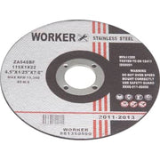 WORKER skæreskive inox, 1,0 x 115 mm