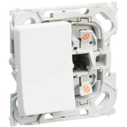 OPUS 66 indsats kombi korsp m lampe 250v hvid