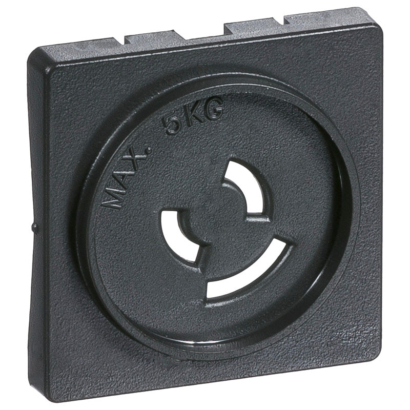 Fuga Afdækning lampestikkontakt 50x50 koksgrå