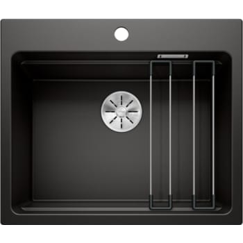 BLANCO ETAGON 6 UXI køkkenvask 60x51 cm SILGRANIT® sort