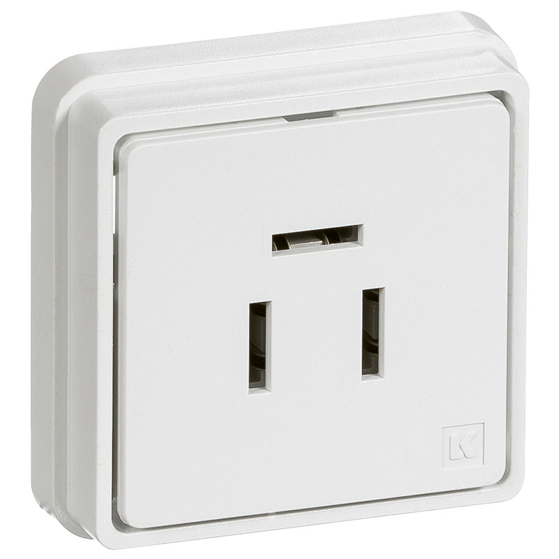 Fuga telefonudtag udvendig hvid