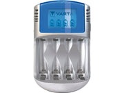 LCD batterilader for 2/4 stk. AA/AAA NiMH batterier