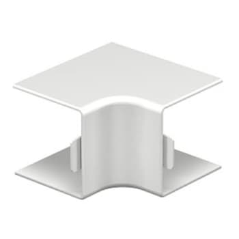 WDK HJØRNE INDV. 40X40 MM HVID RAL 9010