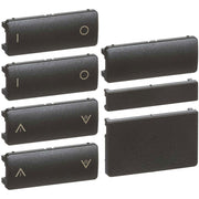 Fuga tangent kombi afbryder og kombi lys koksgrå