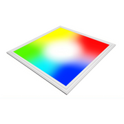 60x60 Wifi RGB+CCT LED panel - 36W, hvid kant - Effekt: 36W, Input: 230V, 2800lm, RA80