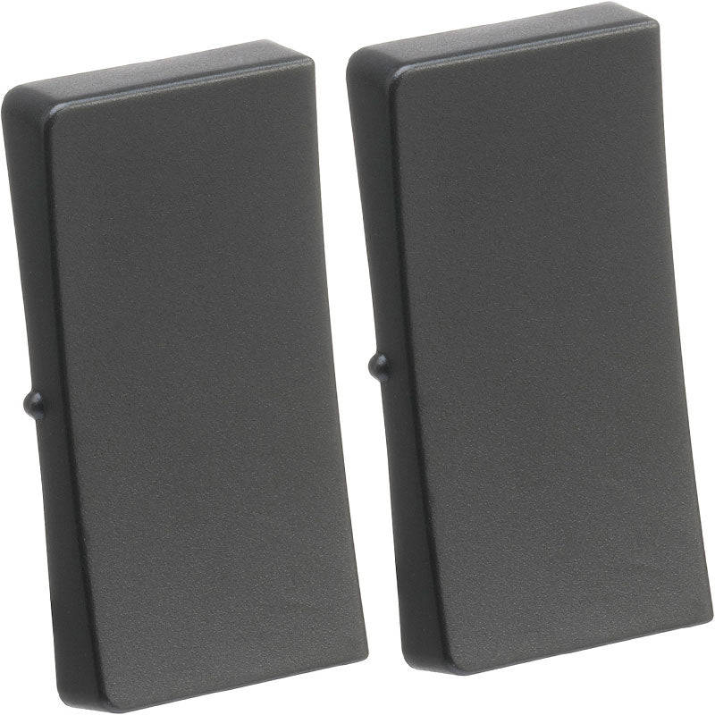 LK Fuga tangentsæt til dobbeltafbryder, ny model - koksgrå