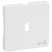 Fuga afdækning til afbryder f. nøgle hvid