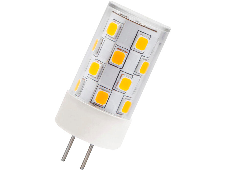 LED stiftpære - 12V 3W GY6.35 sokkel (2700K) (Dæmpbar)
