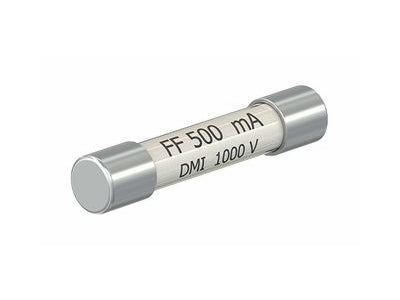 Ker. sikring - 6,3x32mm 500mA 1000V, Flink